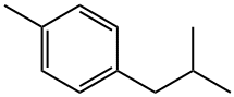 4-イソブチル-1-メチルベンゼン 化学構造式