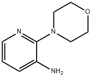 2-モルホリノ-3-ピリジンアミン 化学構造式
