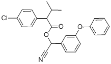 フェンバレレート 化学構造式