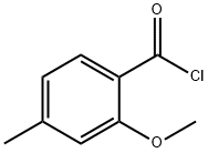 Benzoyl chloride, 2-methoxy-4-methyl- (9CI) Structure