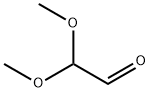 2，2ジメトキシエタナ-ル 化学構造式