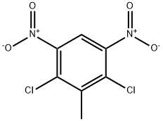 2,4-Dichloro-3-methyl-1,5-dinitrobenzene Structure