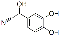 3,4-dihydroxymandelonitrile Structure