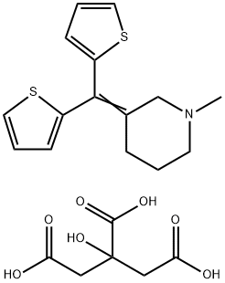 Tipepedinecitrate Structure