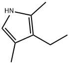 3-エチル-2,4-ジメチルピロール 化学構造式