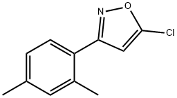 5-CHLORO-3-(2,4-DIMETHYLPHENYL)ISOXAZOLE Structure