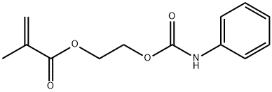 2-[[(phenylamino)carbonyl]oxy]ethyl methacrylate Structure
