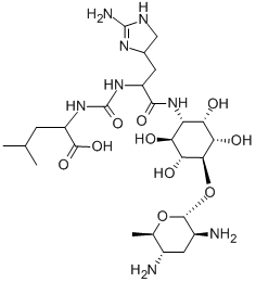 minosaminomycin 结构式