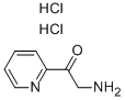 2-氨基-1-(2-吡啶基)乙酮双盐酸盐, 51746-81-7, 结构式