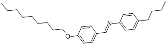 p-壬氧基苄烯-p-丁基苯胺, 51749-28-1, 结构式