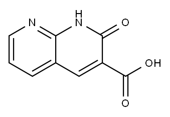 2-OXO-1,2-DIHYDRO-[1,8]NAPHTHYRIDINE-3-CARBOXYLIC ACID Structure