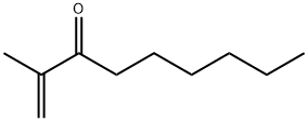 2-メチル-1-ノネン-3-オン 化学構造式