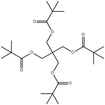 Bispivalic acid 2,2-bis[(pivaloyloxy)methyl]-1,3-propanediyl ester Structure