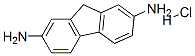 9H-fluorene-2,7-diamine monohydrochloride  Struktur