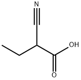 2-シアノブタン酸 化学構造式