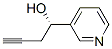 3-Pyridinemethanol,alpha-2-propynyl-,(alphaS)-(9CI) Structure