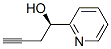 2-Pyridinemethanol,alpha-2-propynyl-,(alphaR)-(9CI) Structure