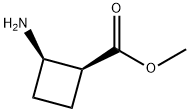 Cyclobutanecarboxylic acid, 2-amino-, methyl ester, (1S,2R)- (9CI)|