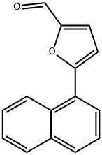 5-(萘-1-基)呋喃-2-甲醛 结构式