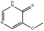 4-巯基-5-甲氧基嘧啶 结构式