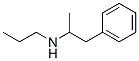α-メチル-N-プロピルベンゼンエタンアミン 化学構造式