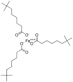 neodecanoic acid, iron salt Struktur
