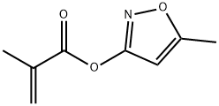 2-Propenoicacid,2-methyl-,5-methyl-3-isoxazolylester(9CI) Structure