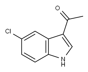 5-氯-3吲哚乙铜 结构式