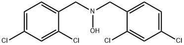 2,4-Dichloro-N-[(2,4-dichlorophenyl)methyl]-N-hydroxybenzenemethanamine Struktur