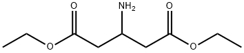 DIETHYL 3-AMINO-1,5-PENTANDIOIC ACID Struktur