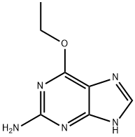 6-エトキシ-9H-プリン-2-アミン 化学構造式