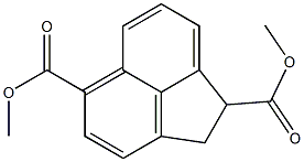 (-)-1,5-Acenaphthenedicarboxylic acid dimethyl ester Struktur