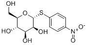 4'-Nitrophenyl-α-D-thio-mannopyranosid Struktur