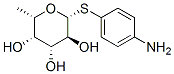 4-Aminophenyl-B-L-thiofucopyranoside 结构式