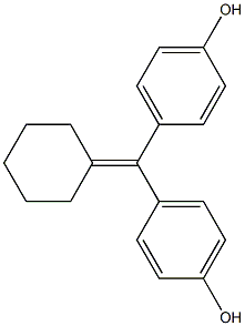 4,4'-Cyclohexylidenemethylenediphenol Struktur