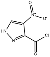 1H-Pyrazole-3-carbonyl chloride, 4-nitro- (9CI) Structure