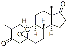 3-keto-5,10-epoxy-19-normethylandrostan-17-one Struktur
