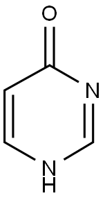 4-Hydroxypyrimidine Struktur