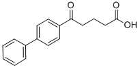 5-(4-BIPHENYL)-5-OXOVALERIC ACID Struktur