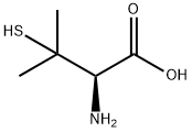 DL-青霉胺, 52-66-4, 结构式
