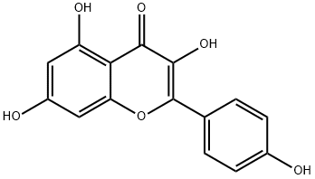 山奈酚 结构式