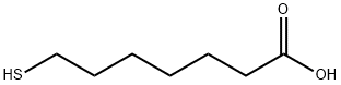 7-mercaptoheptanoic acid Struktur