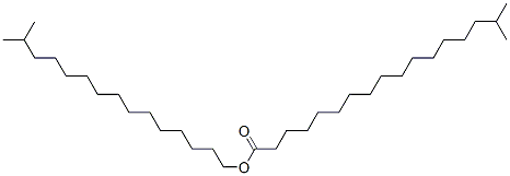 isohexadecyl isooctadecanoate Struktur