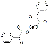 calcium phenylglyoxylate Struktur