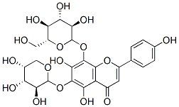 APIGENIN-6-ARABINOSIDE-8-GLUCOSIDE Structure