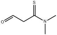 N,N-Dimethyl-3-oxopropanethioamide Struktur
