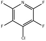 4-氯-2,3,5,6-四氟吡啶 结构式