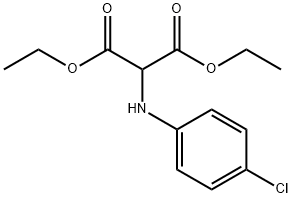 DIETHYL 2-(4-CHLOROANILINO)MALONATE Struktur