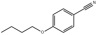 4-N-BUTOXYBENZONITRILE Struktur