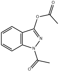 1-Acetyl-1H-indazol-3-ol acetate Struktur